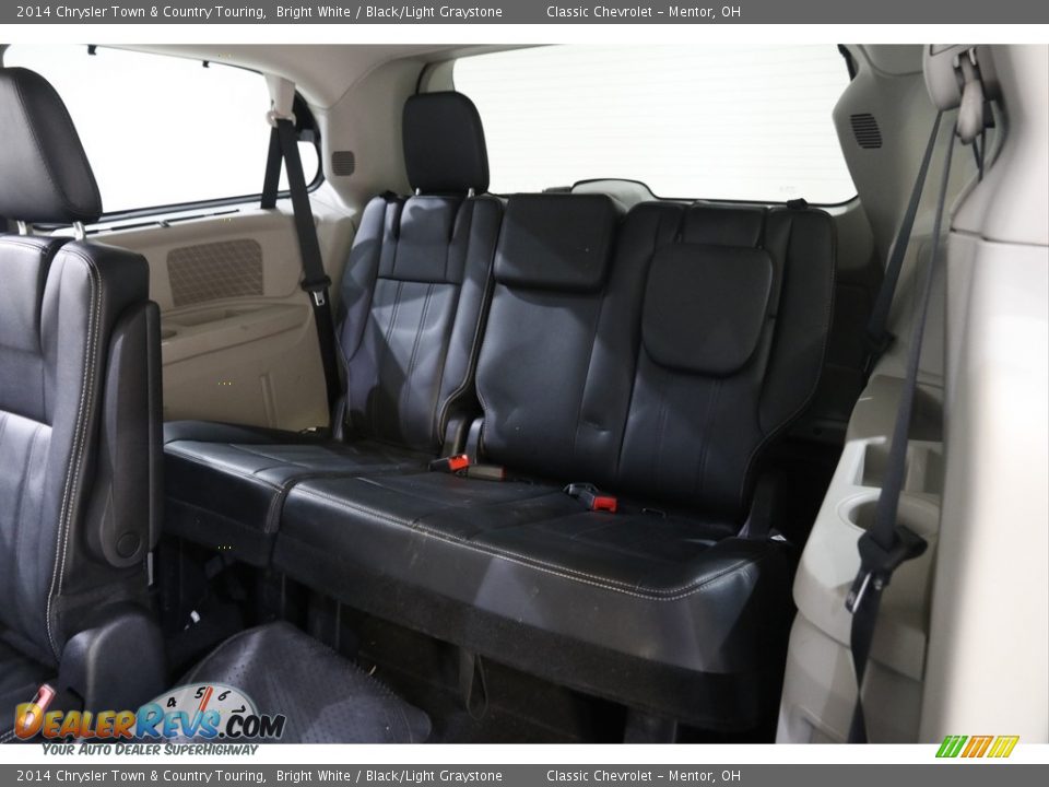 2014 Chrysler Town & Country Touring Bright White / Black/Light Graystone Photo #15