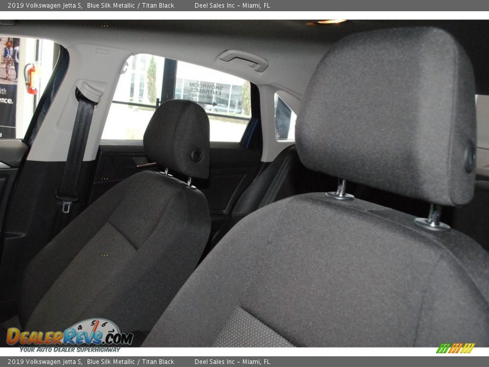 2019 Volkswagen Jetta S Blue Silk Metallic / Titan Black Photo #15
