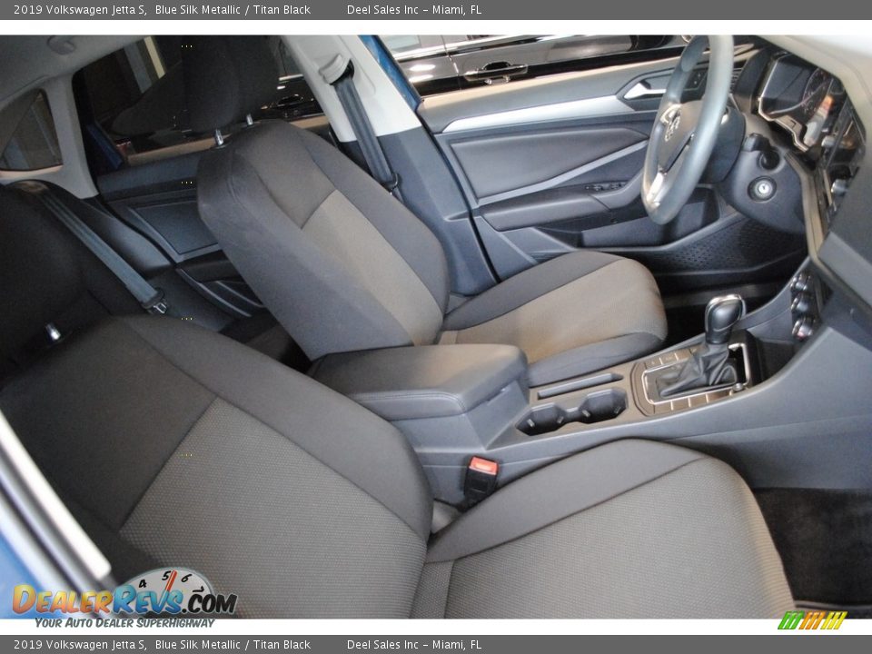 2019 Volkswagen Jetta S Blue Silk Metallic / Titan Black Photo #17