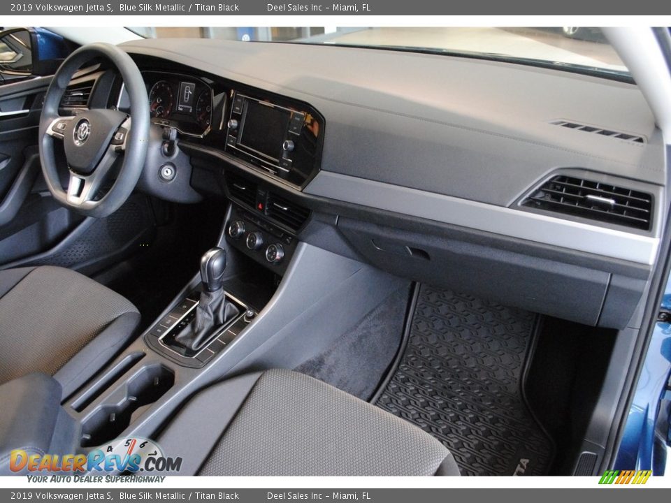 2019 Volkswagen Jetta S Blue Silk Metallic / Titan Black Photo #18