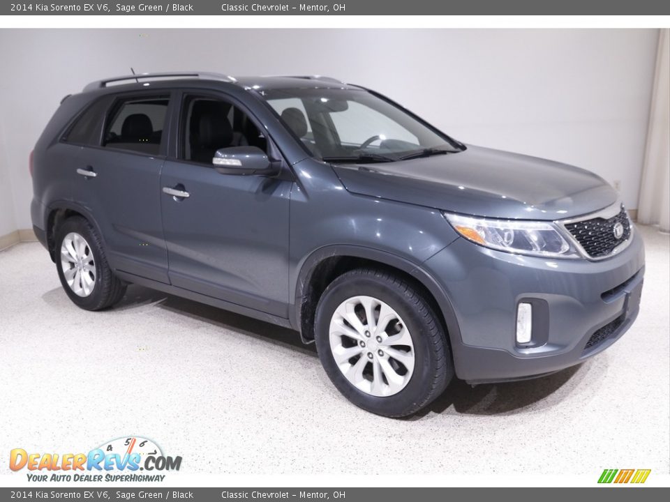 Sage Green 2014 Kia Sorento EX V6 Photo #1