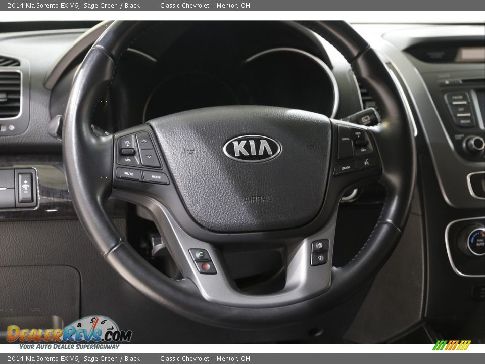 2014 Kia Sorento EX V6 Steering Wheel Photo #7