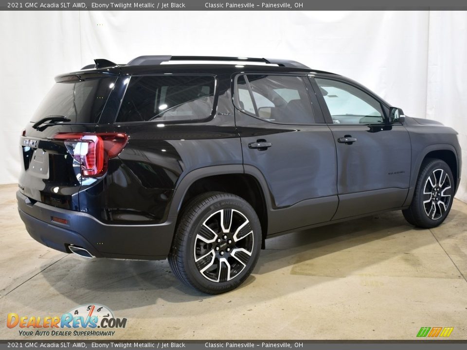 2021 GMC Acadia SLT AWD Ebony Twilight Metallic / Jet Black Photo #2