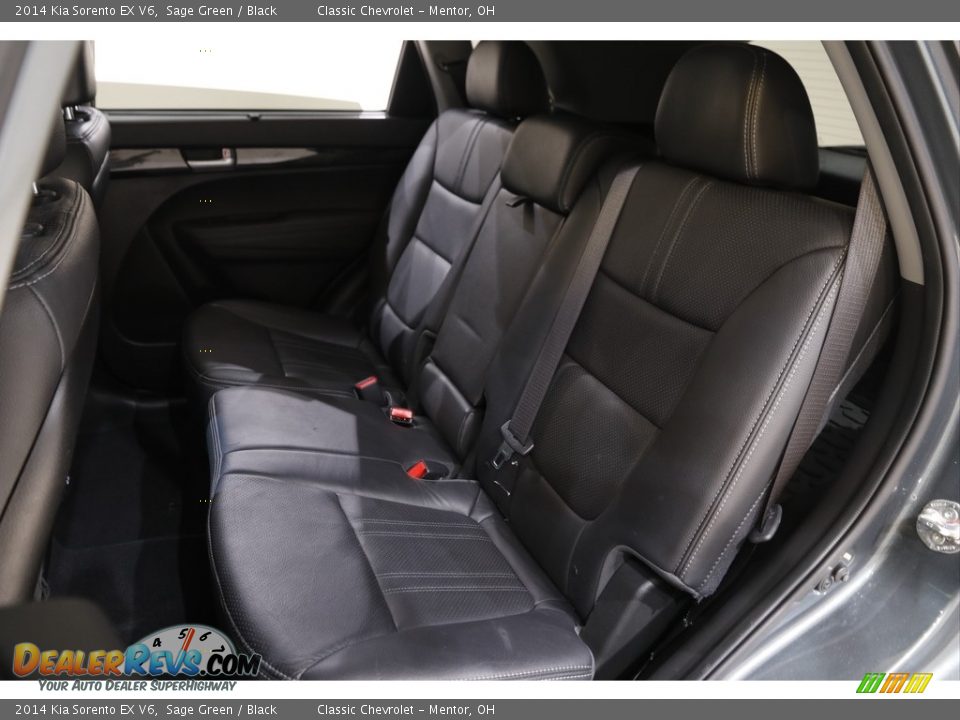 Rear Seat of 2014 Kia Sorento EX V6 Photo #16
