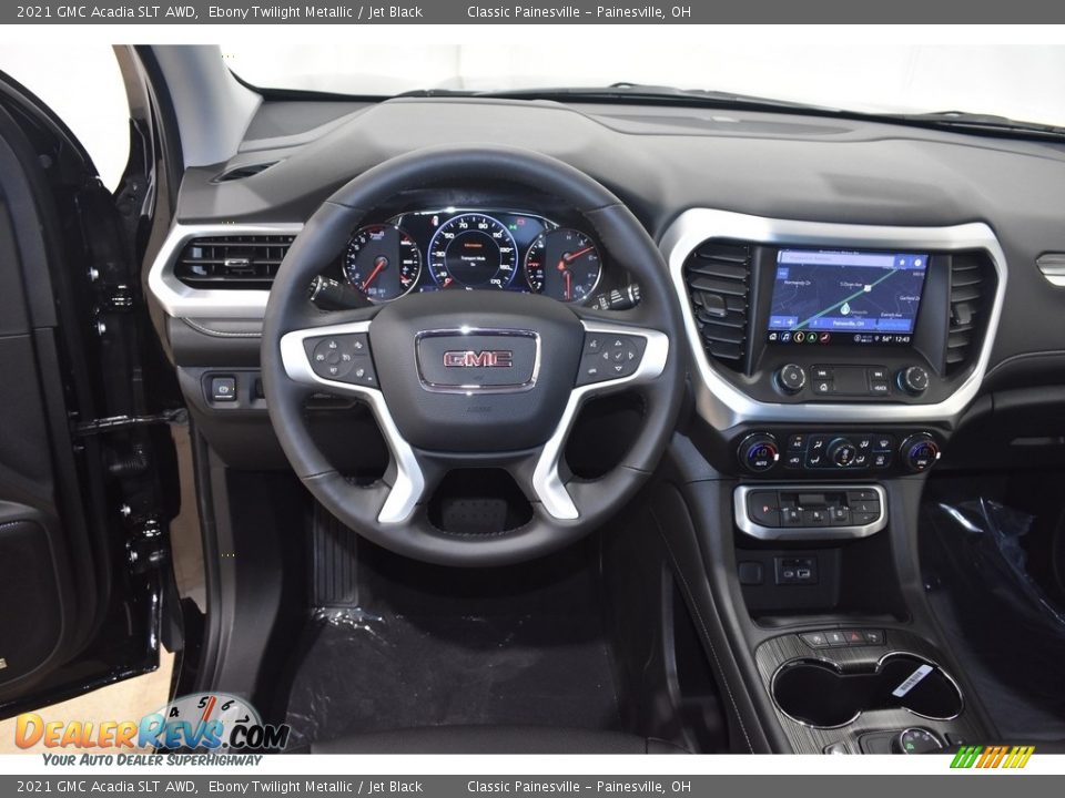 2021 GMC Acadia SLT AWD Ebony Twilight Metallic / Jet Black Photo #13