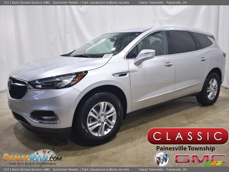 2021 Buick Enclave Essence AWD Quicksilver Metallic / Dark Galvanized w/Ebony Accents Photo #1