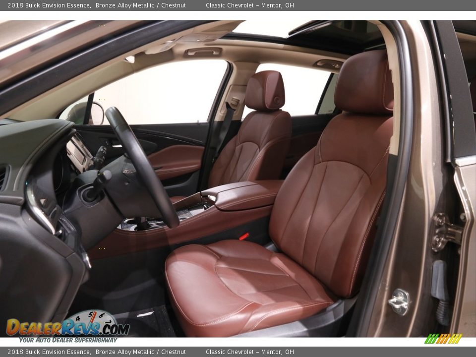 Chestnut Interior - 2018 Buick Envision Essence Photo #5