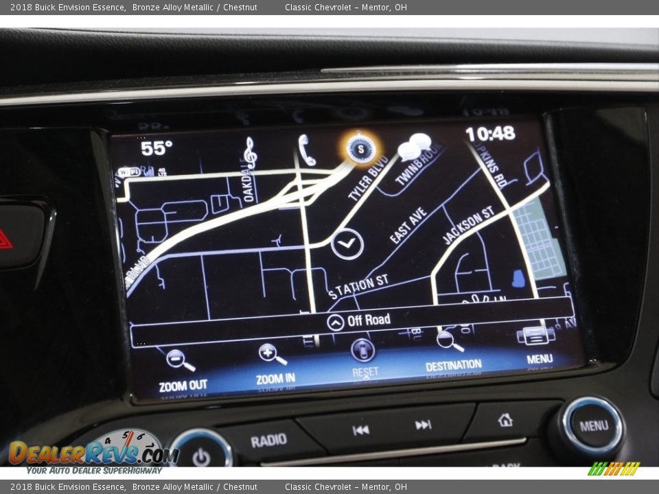 Navigation of 2018 Buick Envision Essence Photo #12
