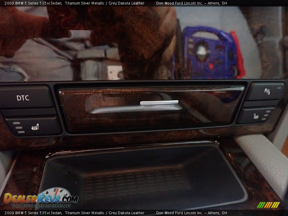 2009 BMW 5 Series 535xi Sedan Titanium Silver Metallic / Grey Dakota Leather Photo #3