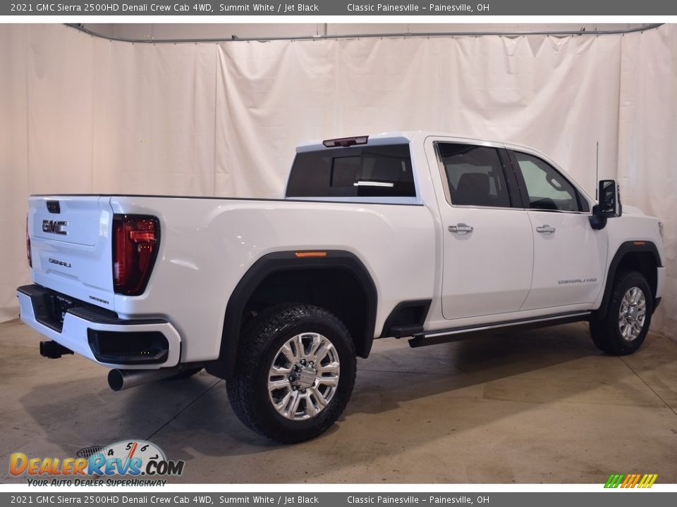 2021 GMC Sierra 2500HD Denali Crew Cab 4WD Summit White / Jet Black Photo #2