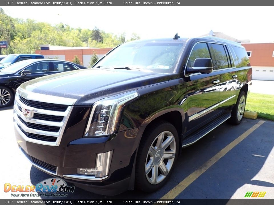 2017 Cadillac Escalade ESV Luxury 4WD Black Raven / Jet Black Photo #1