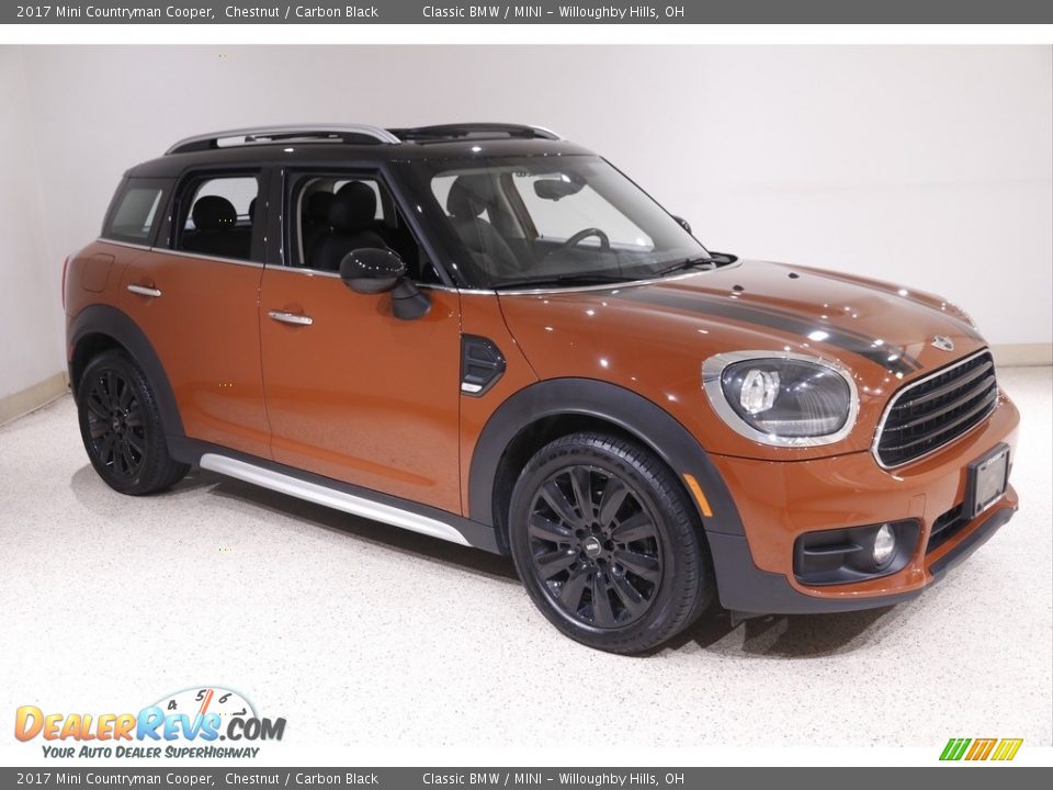 2017 Mini Countryman Cooper Chestnut / Carbon Black Photo #1