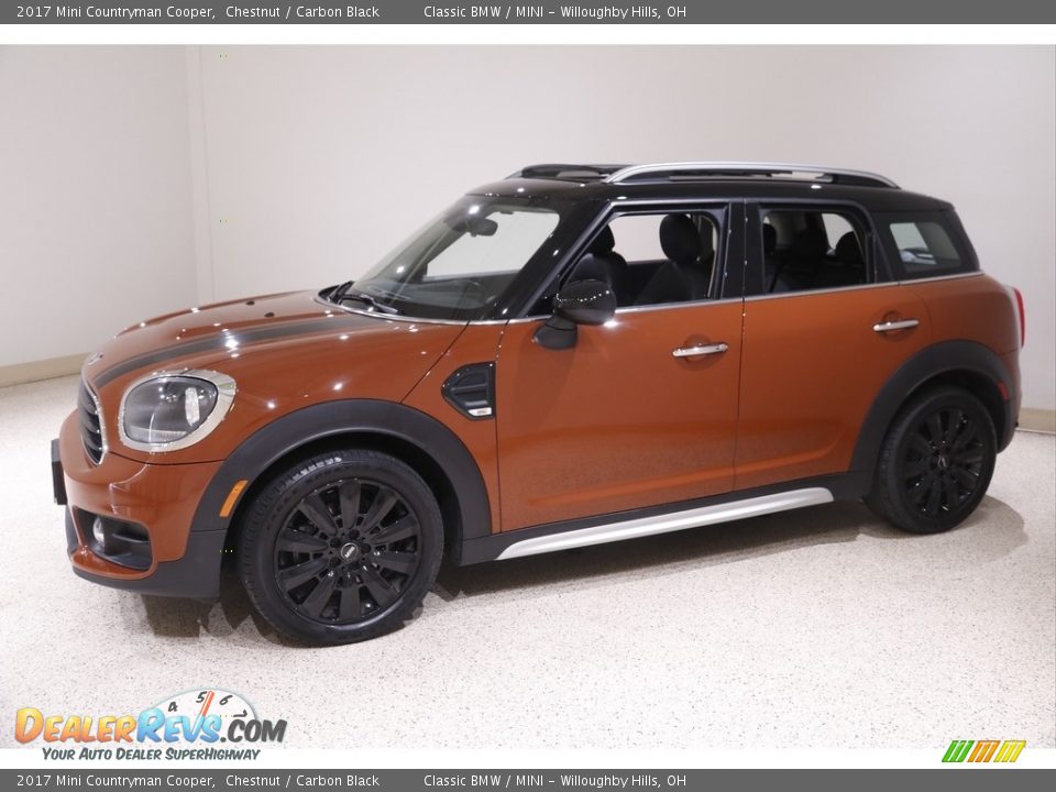 2017 Mini Countryman Cooper Chestnut / Carbon Black Photo #3