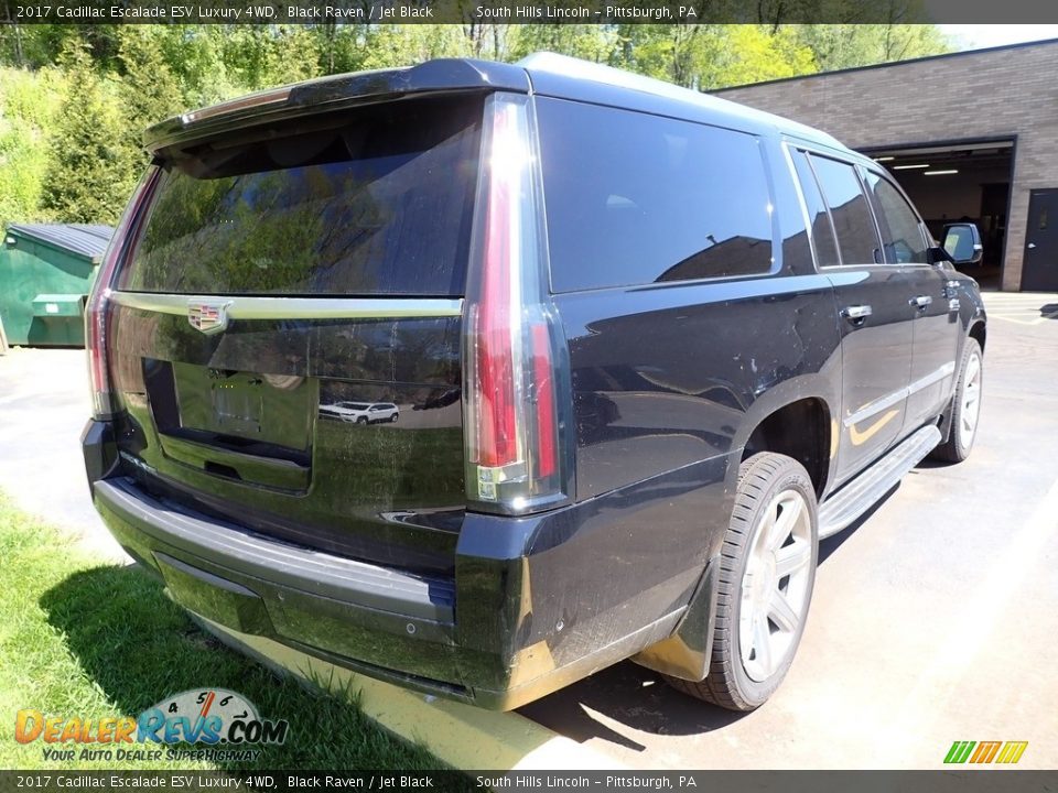 2017 Cadillac Escalade ESV Luxury 4WD Black Raven / Jet Black Photo #4