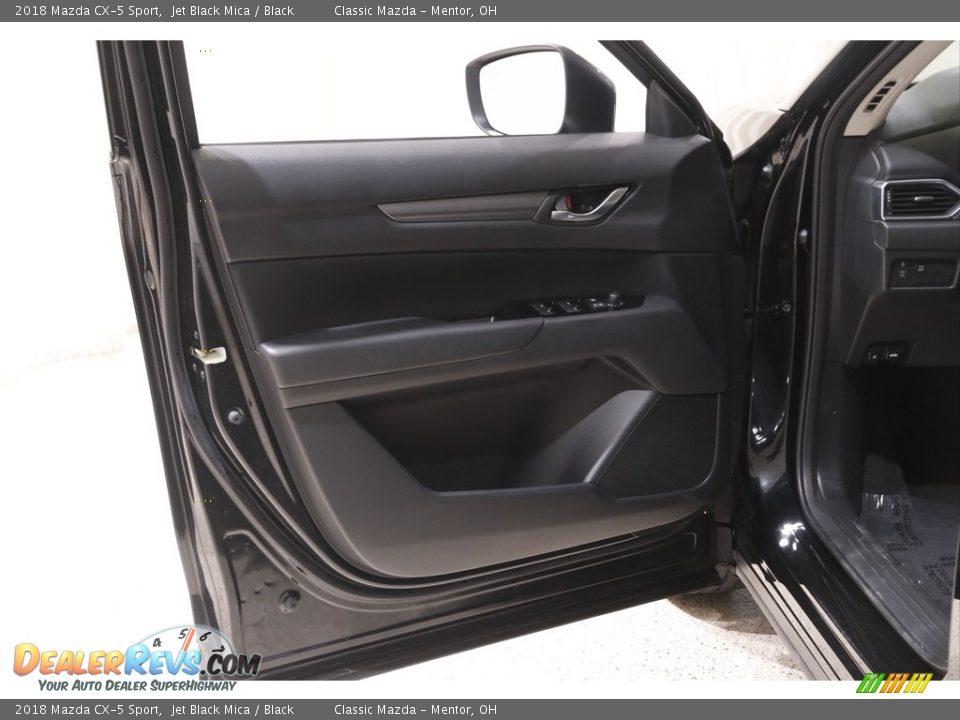 2018 Mazda CX-5 Sport Jet Black Mica / Black Photo #4