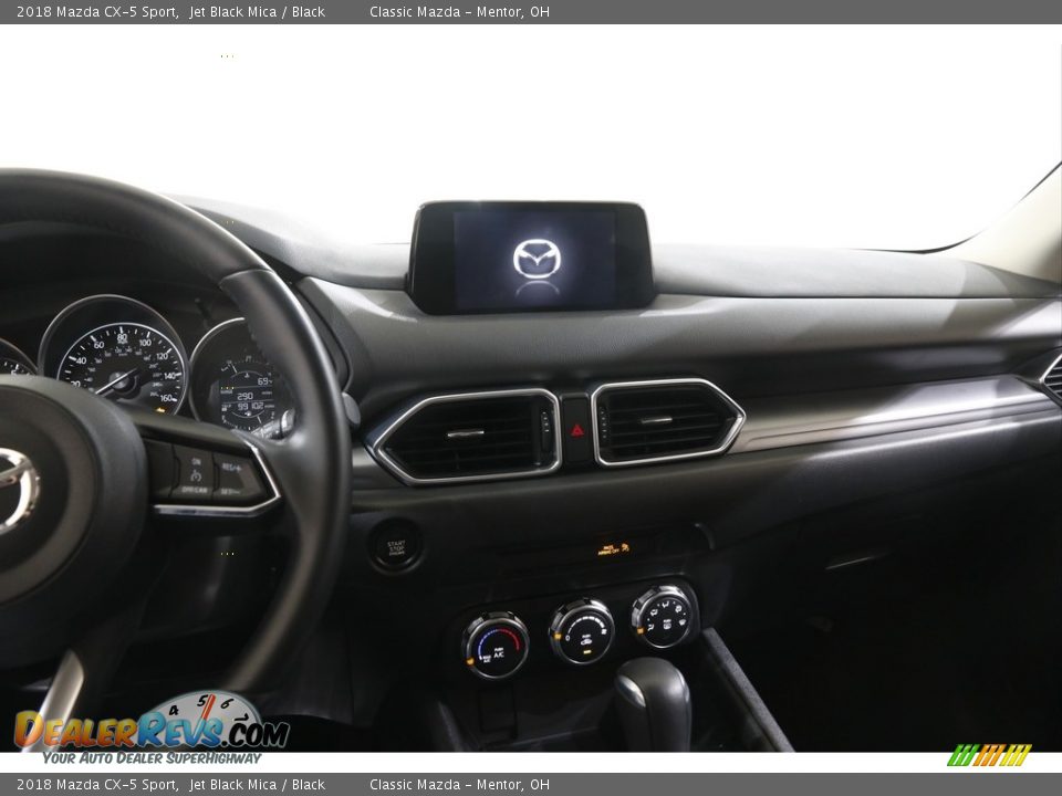 2018 Mazda CX-5 Sport Jet Black Mica / Black Photo #9