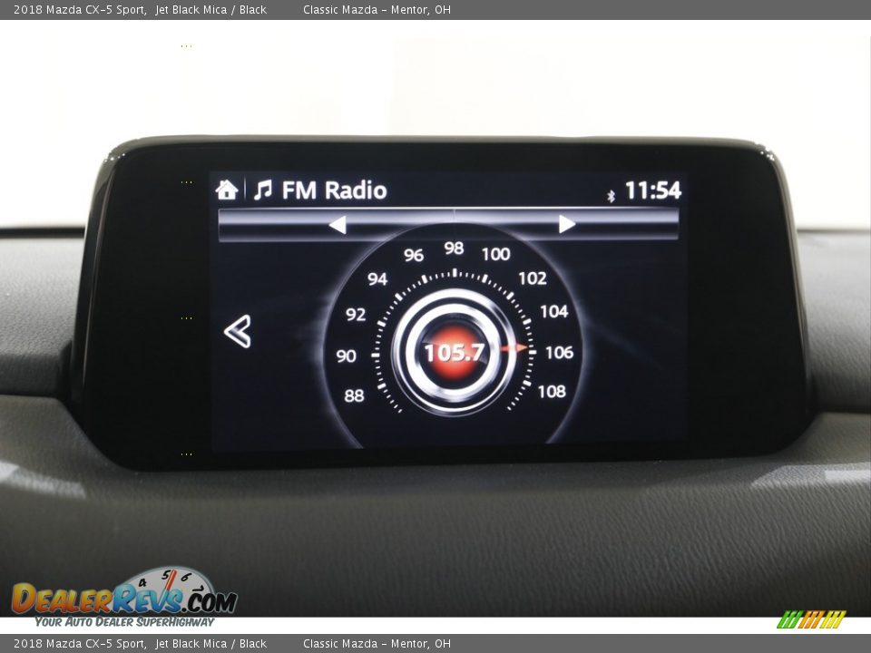 2018 Mazda CX-5 Sport Jet Black Mica / Black Photo #11