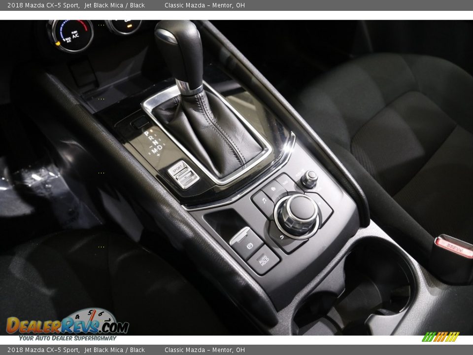 2018 Mazda CX-5 Sport Jet Black Mica / Black Photo #12