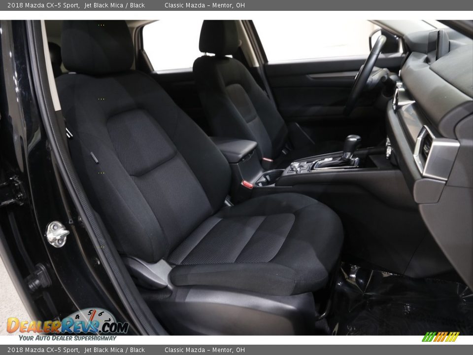 2018 Mazda CX-5 Sport Jet Black Mica / Black Photo #13