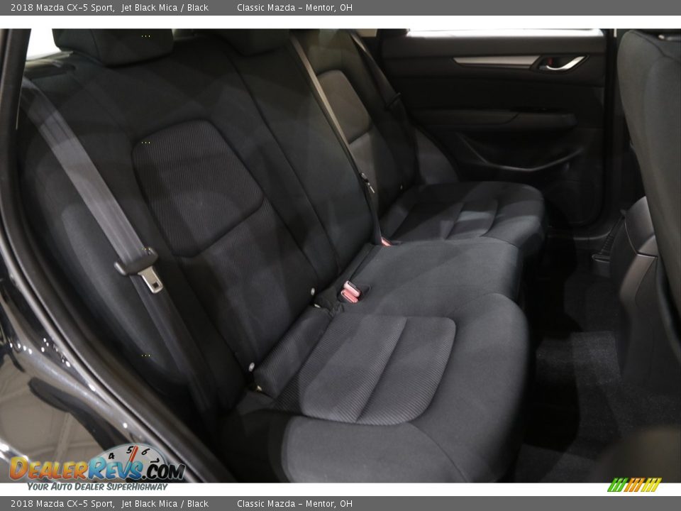 2018 Mazda CX-5 Sport Jet Black Mica / Black Photo #14