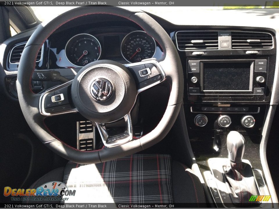 Dashboard of 2021 Volkswagen Golf GTI S Photo #3