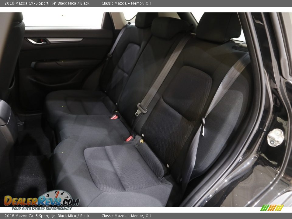 2018 Mazda CX-5 Sport Jet Black Mica / Black Photo #15