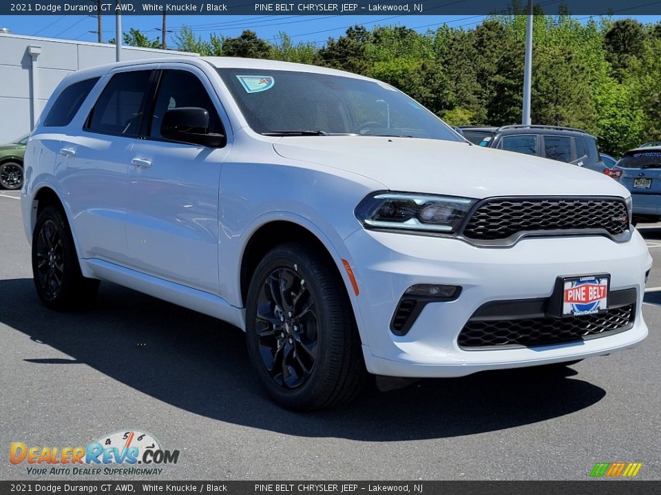 2021 Dodge Durango GT AWD White Knuckle / Black Photo #1