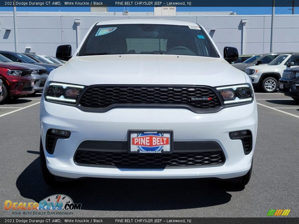 2021 Dodge Durango GT AWD White Knuckle / Black Photo #3