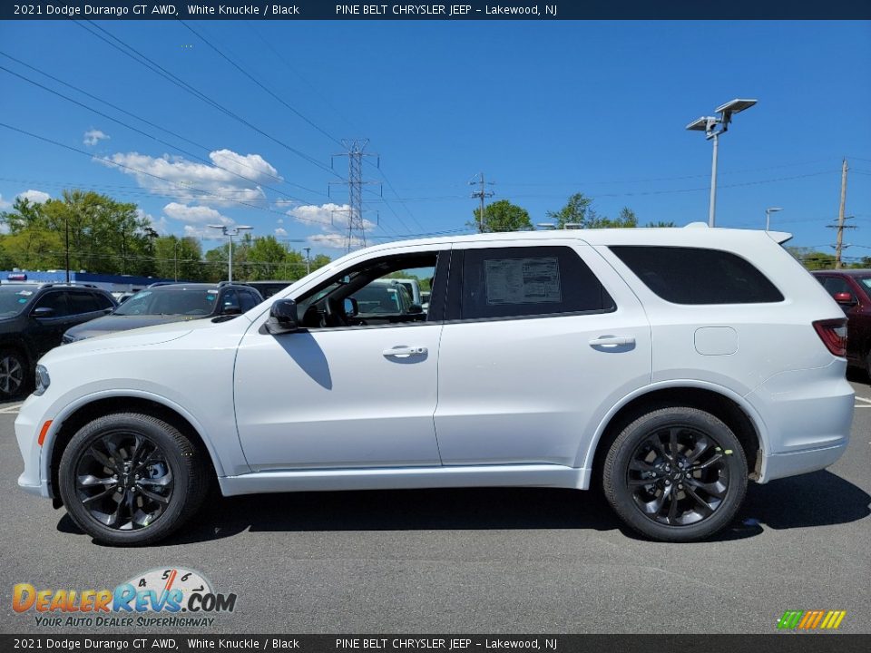 2021 Dodge Durango GT AWD White Knuckle / Black Photo #4