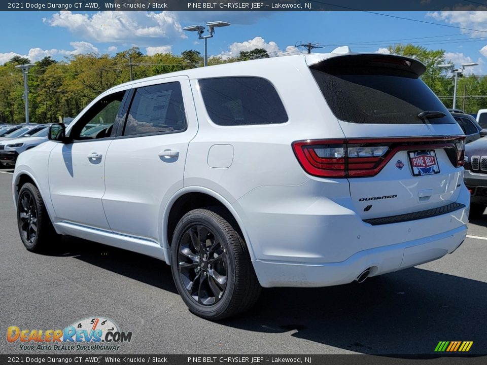 2021 Dodge Durango GT AWD White Knuckle / Black Photo #6