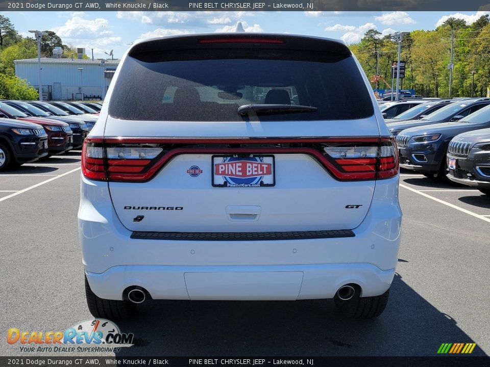 2021 Dodge Durango GT AWD White Knuckle / Black Photo #7