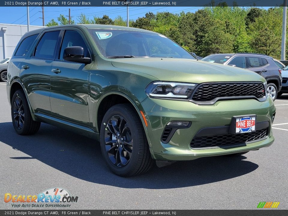 2021 Dodge Durango GT AWD F8 Green / Black Photo #1