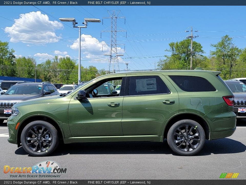 F8 Green 2021 Dodge Durango GT AWD Photo #4