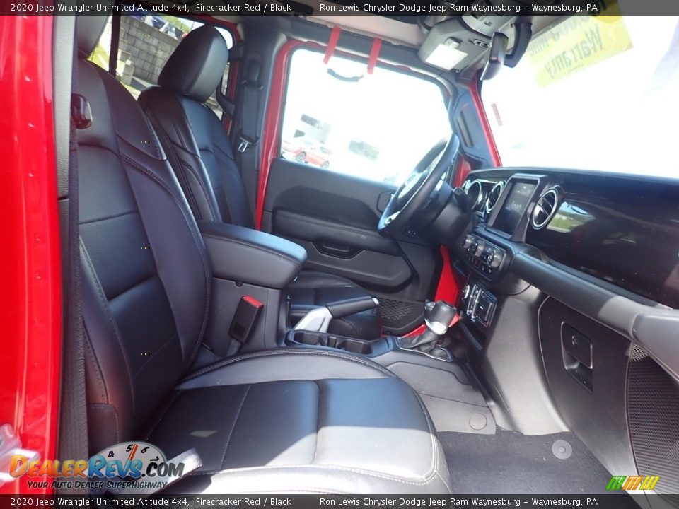 2020 Jeep Wrangler Unlimited Altitude 4x4 Firecracker Red / Black Photo #7