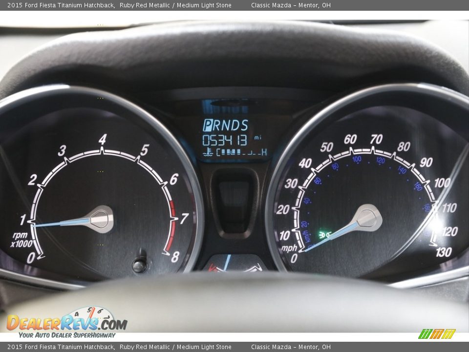 2015 Ford Fiesta Titanium Hatchback Gauges Photo #8