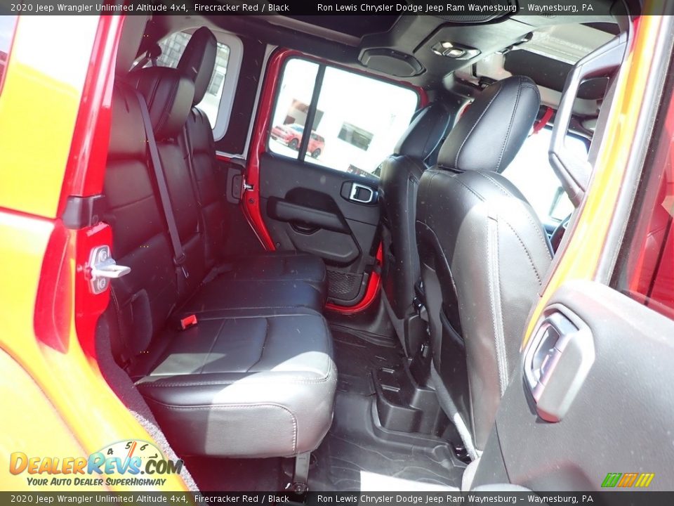 2020 Jeep Wrangler Unlimited Altitude 4x4 Firecracker Red / Black Photo #8