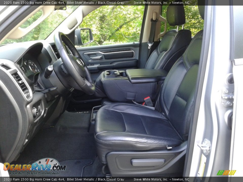 Front Seat of 2020 Ram 1500 Big Horn Crew Cab 4x4 Photo #13