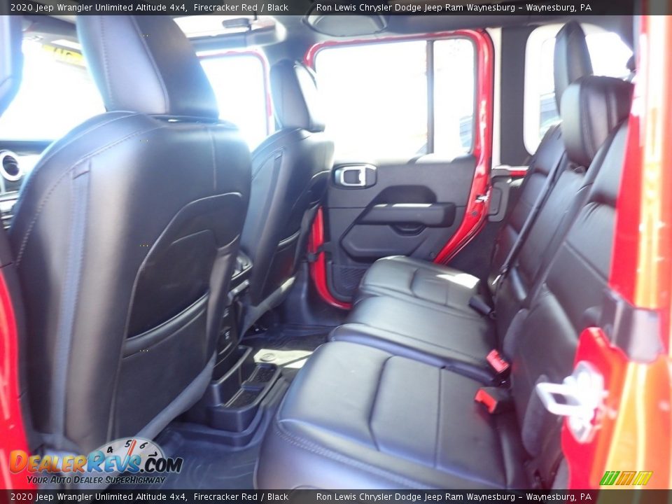 2020 Jeep Wrangler Unlimited Altitude 4x4 Firecracker Red / Black Photo #9