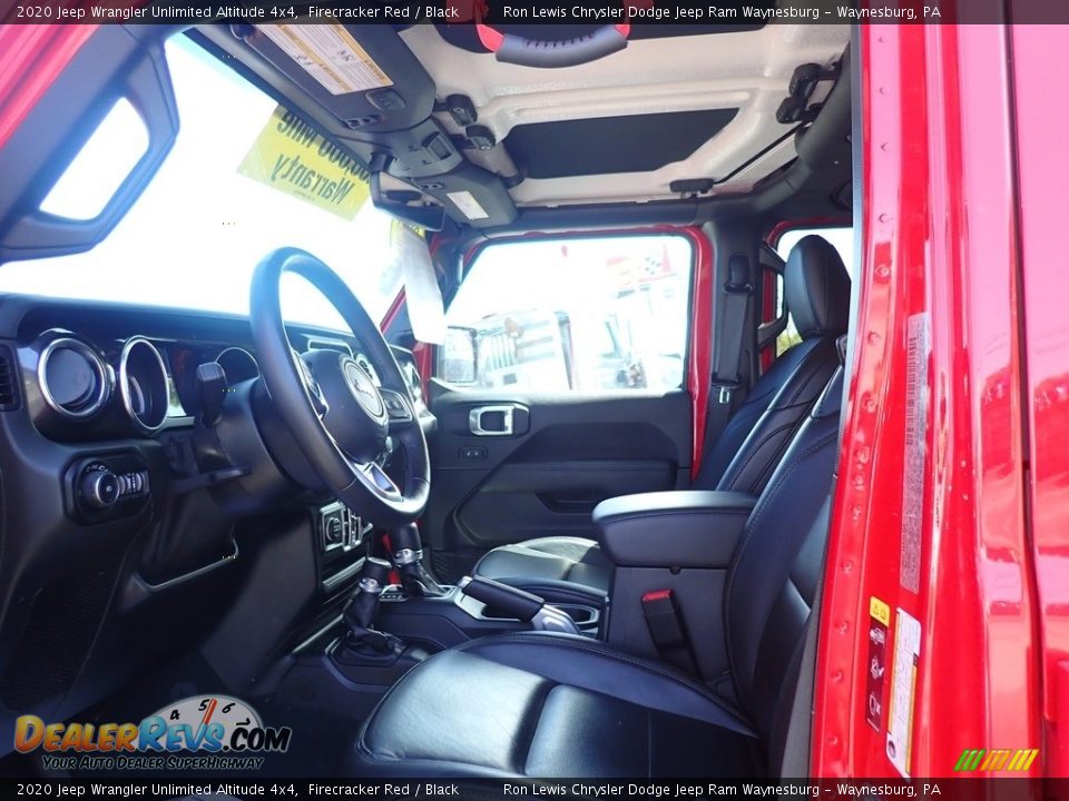2020 Jeep Wrangler Unlimited Altitude 4x4 Firecracker Red / Black Photo #10