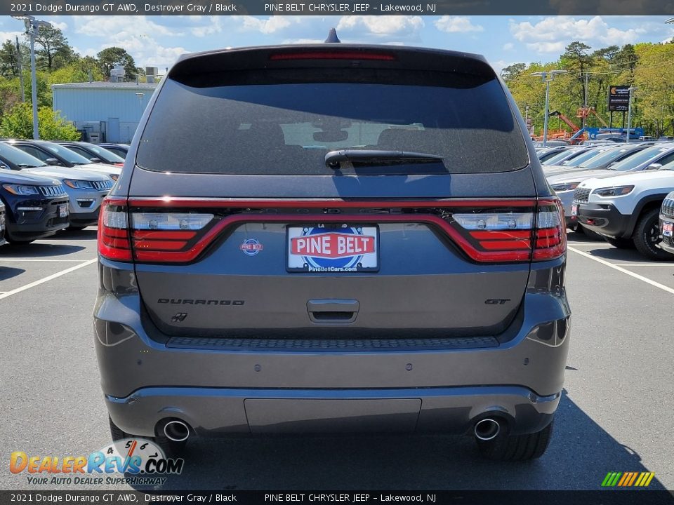 2021 Dodge Durango GT AWD Destroyer Gray / Black Photo #7