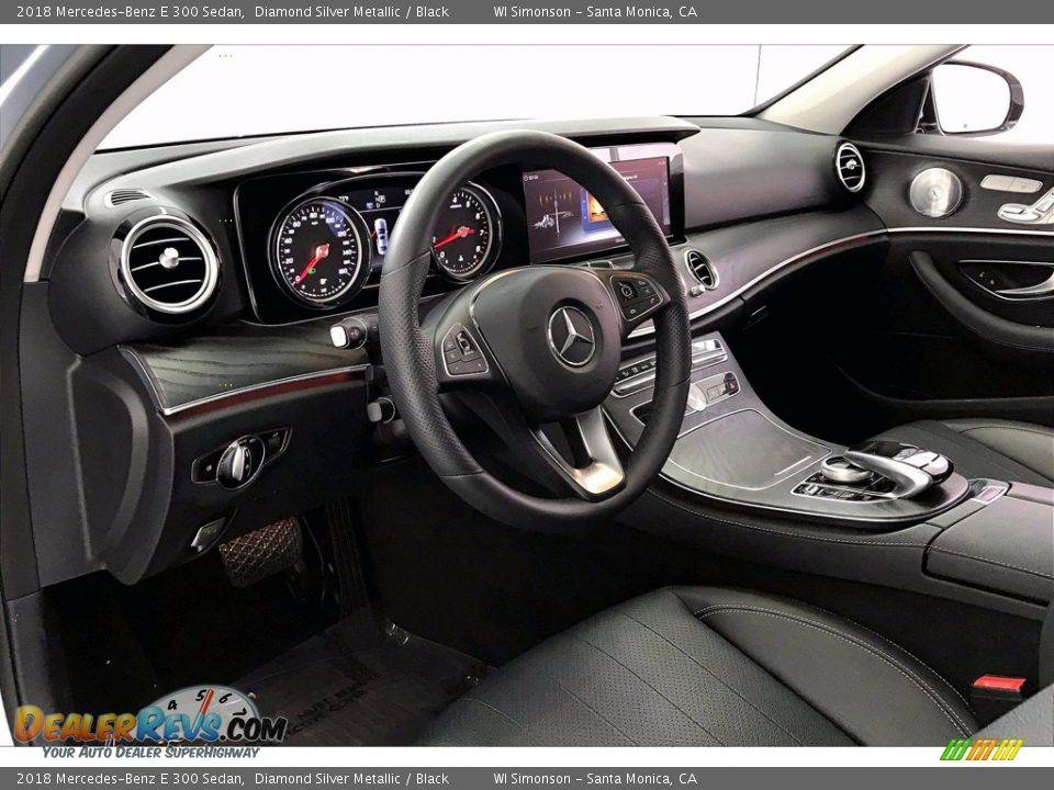 Black Interior - 2018 Mercedes-Benz E 300 Sedan Photo #14