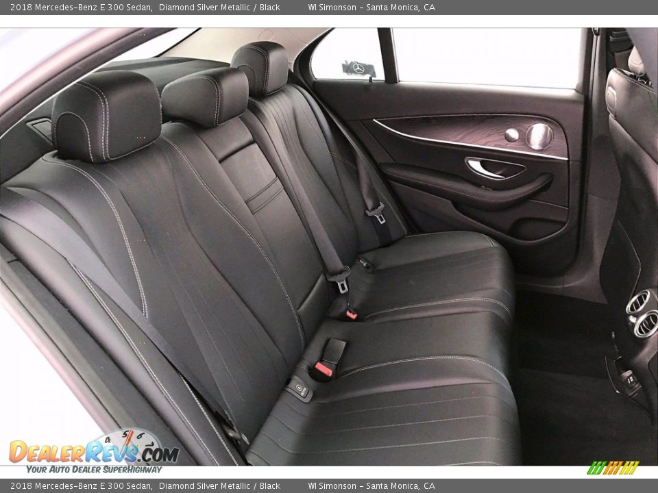 Rear Seat of 2018 Mercedes-Benz E 300 Sedan Photo #19