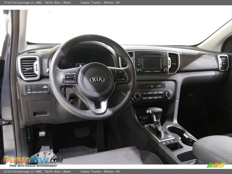 2018 Kia Sportage LX AWD Pacific Blue / Black Photo #6