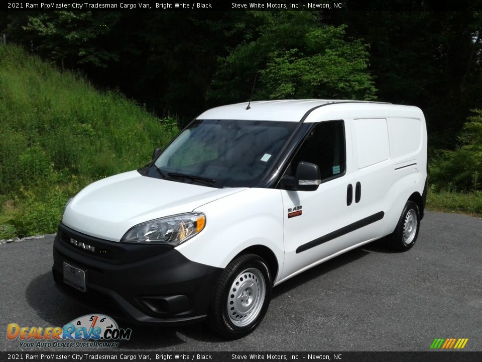 2021 Ram ProMaster City Tradesman Cargo Van Bright White / Black Photo #2