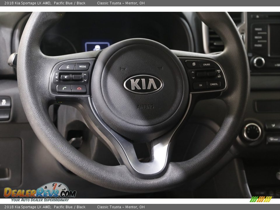 2018 Kia Sportage LX AWD Pacific Blue / Black Photo #7