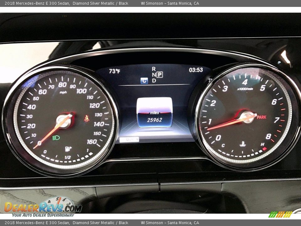 2018 Mercedes-Benz E 300 Sedan Gauges Photo #23