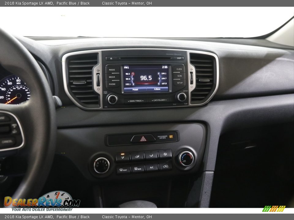 2018 Kia Sportage LX AWD Pacific Blue / Black Photo #9