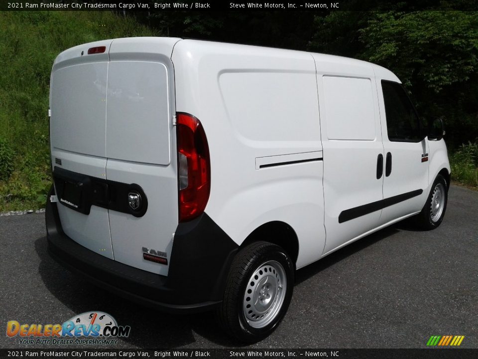 2021 Ram ProMaster City Tradesman Cargo Van Bright White / Black Photo #6