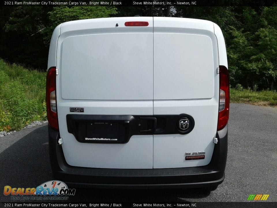 2021 Ram ProMaster City Tradesman Cargo Van Bright White / Black Photo #7