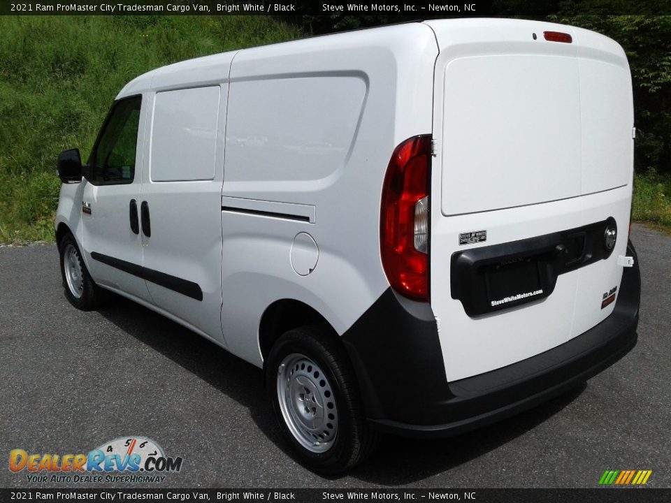 2021 Ram ProMaster City Tradesman Cargo Van Bright White / Black Photo #8